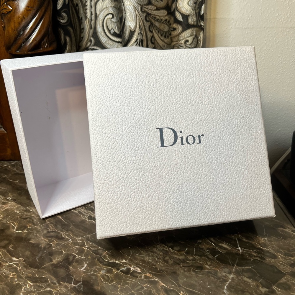 Dior White & Gold Keepsake Box